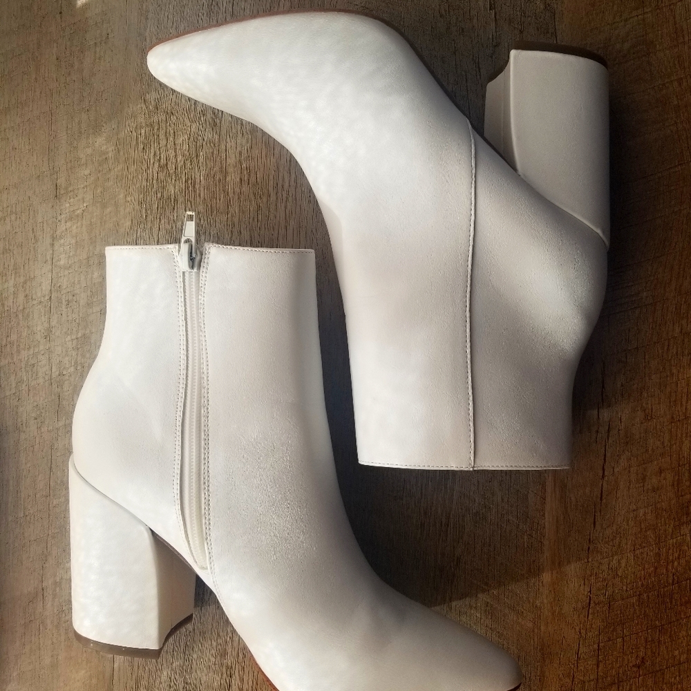 White Booties